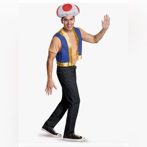 Super Mario Toad Accessory Costume Kit